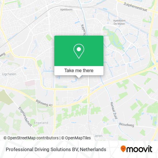 Professional Driving Solutions BV map