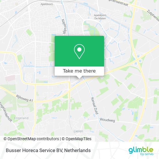 Busser Horeca Service BV map