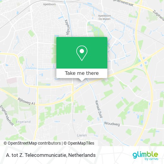 A. tot Z. Telecommunicatie map