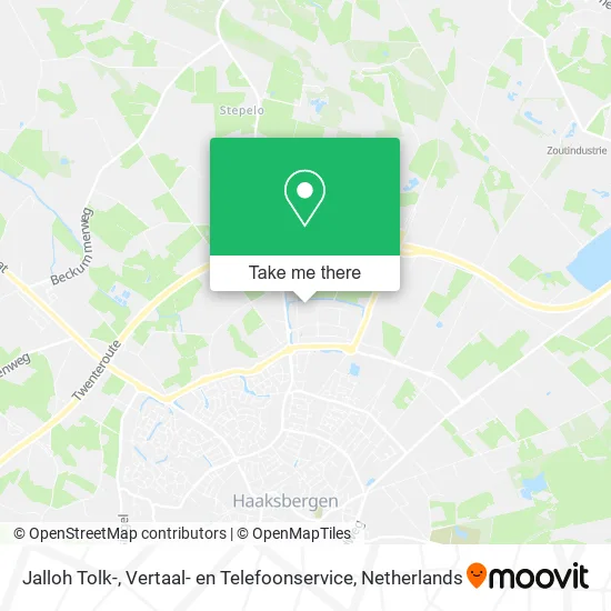 Jalloh Tolk-, Vertaal- en Telefoonservice map