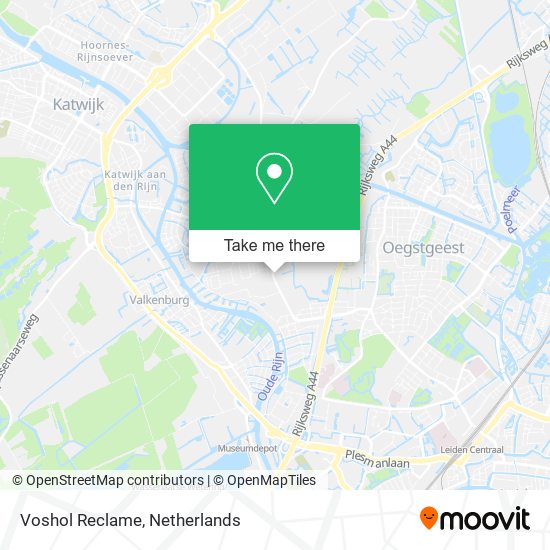 Voshol Reclame map