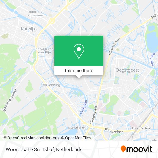 Woonlocatie Smitshof map