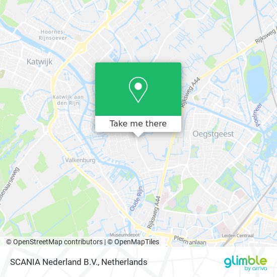 SCANIA Nederland B.V. map