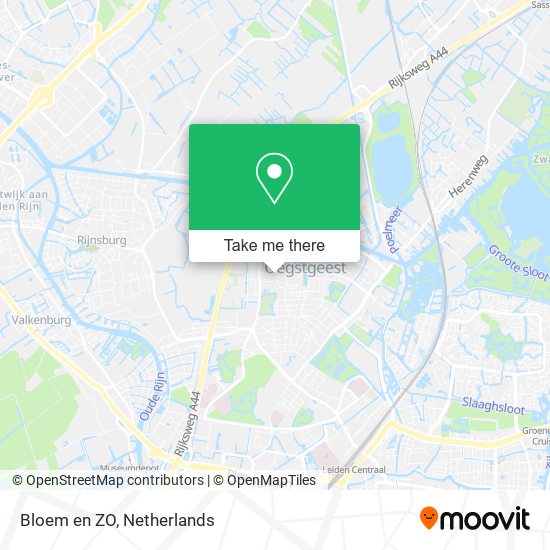 Bloem en ZO map