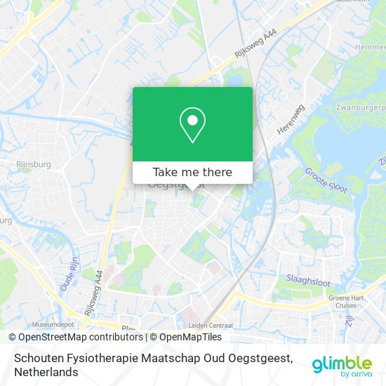 Schouten Fysiotherapie Maatschap Oud Oegstgeest map