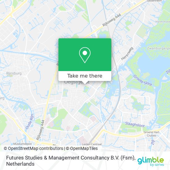 Futures Studies & Management Consultancy B.V. (Fsm) map