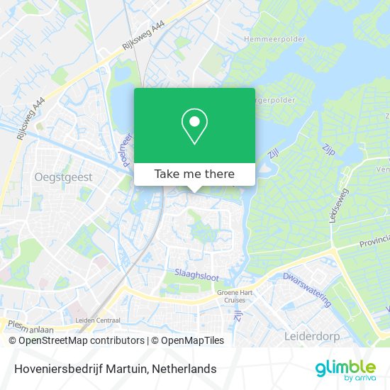 Hoveniersbedrijf Martuin map