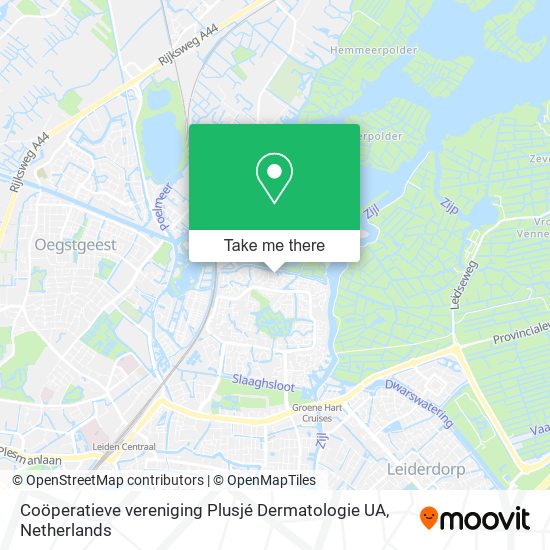 Coöperatieve vereniging Plusjé Dermatologie UA map