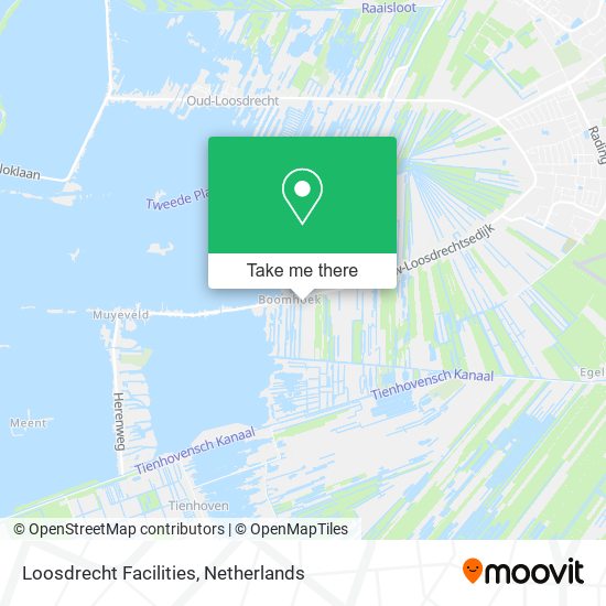 Loosdrecht Facilities map