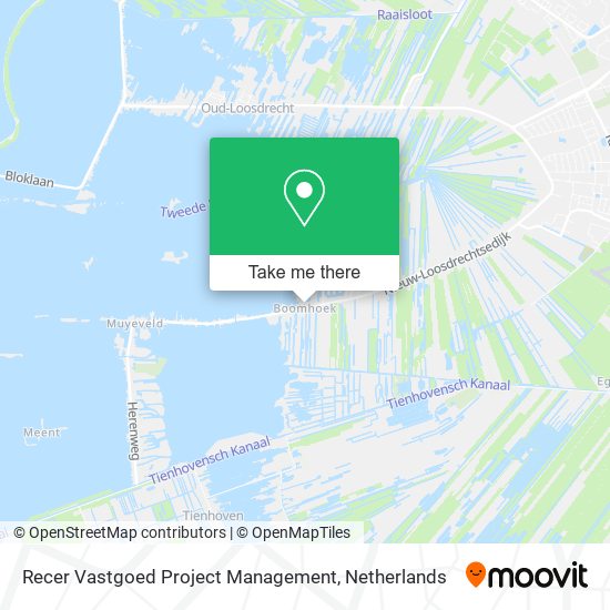 Recer Vastgoed Project Management Karte