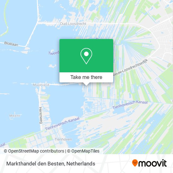 Markthandel den Besten map