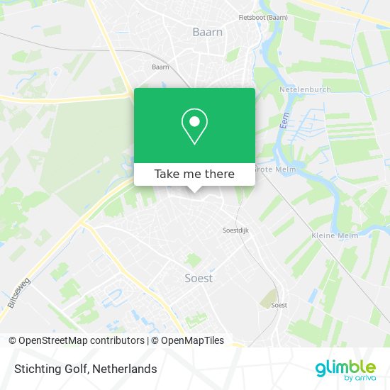 Stichting Golf map