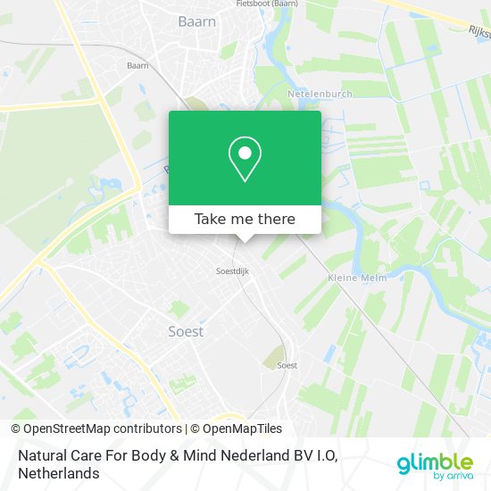 Natural Care For Body & Mind Nederland BV I.O map