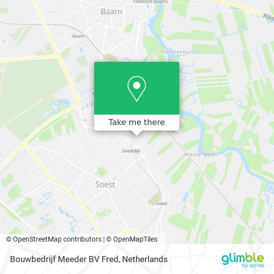 Bouwbedrijf Meeder BV Fred map