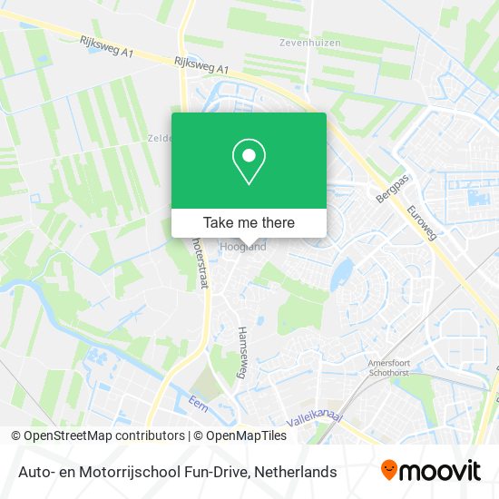 Auto- en Motorrijschool Fun-Drive map