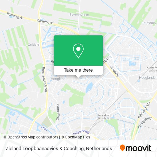 Zieland Loopbaanadvies & Coaching map