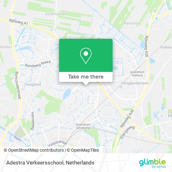 Adestra Verkeersschool map