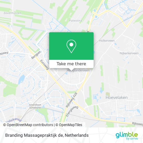 Branding Massagepraktijk de map