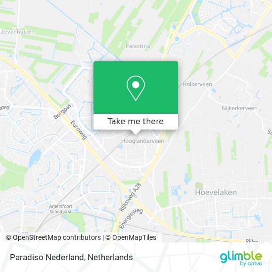 Paradiso Nederland Karte
