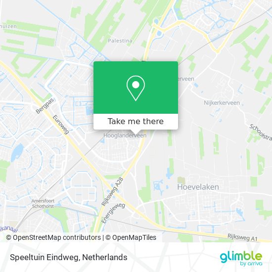 Speeltuin Eindweg map