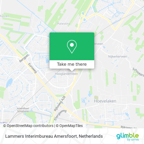 Lammers Interimbureau Amersfoort map