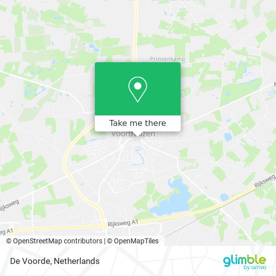 De Voorde map