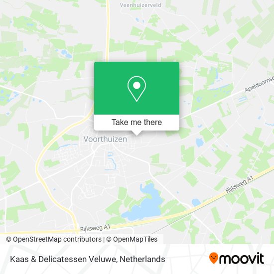 Kaas & Delicatessen Veluwe map
