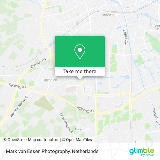 Mark van Essen Photography map