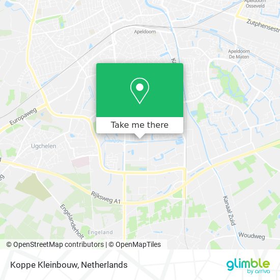 Koppe Kleinbouw map