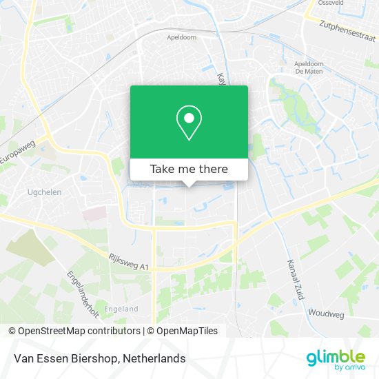 Van Essen Biershop map