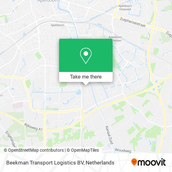 Beekman Transport Logistics BV map