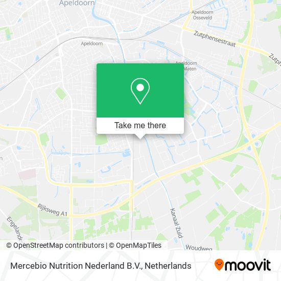 Mercebio Nutrition Nederland B.V. map