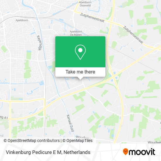 Vinkenburg Pedicure E M map