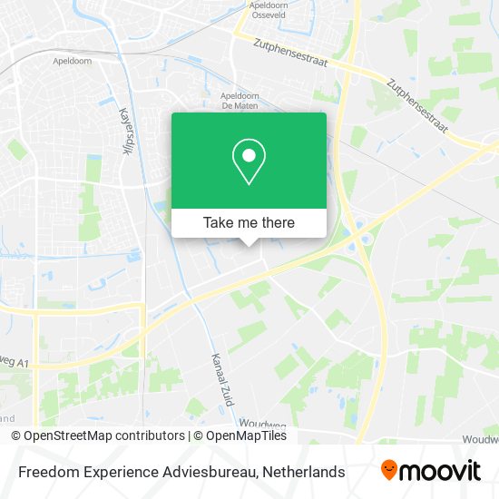 Freedom Experience Adviesbureau Karte