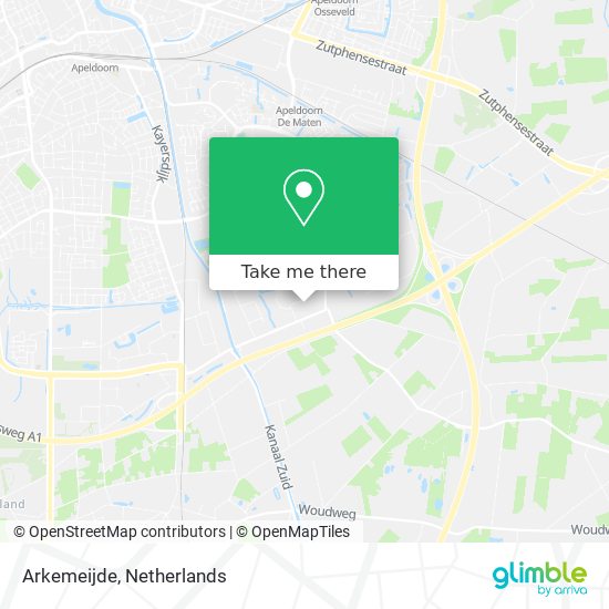 Arkemeijde map