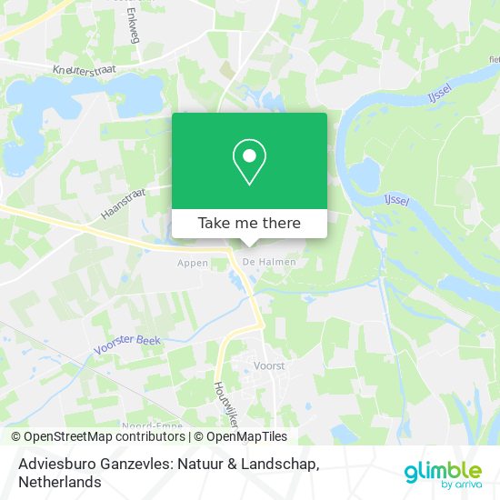 Adviesburo Ganzevles: Natuur & Landschap map