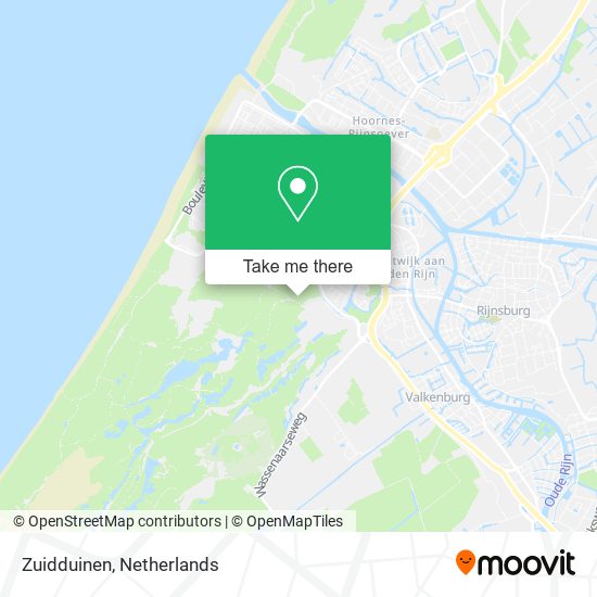 Zuidduinen Karte