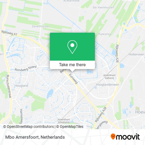 Mbo Amersfoort map