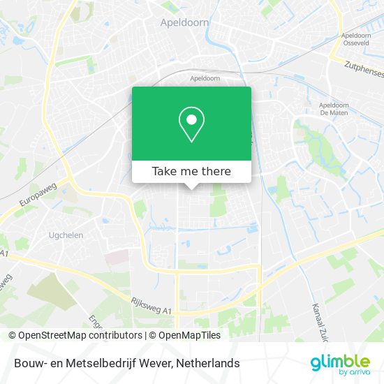 Bouw- en Metselbedrijf Wever Karte