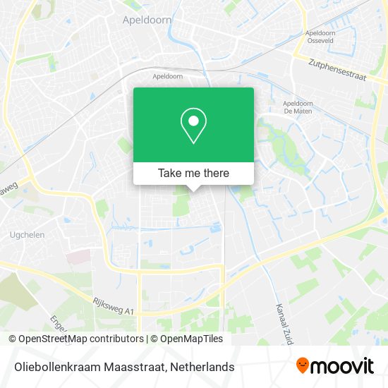 Oliebollenkraam Maasstraat Karte