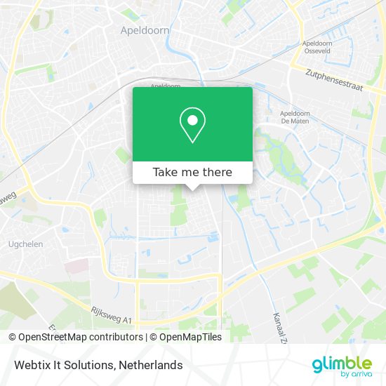 Webtix It Solutions map