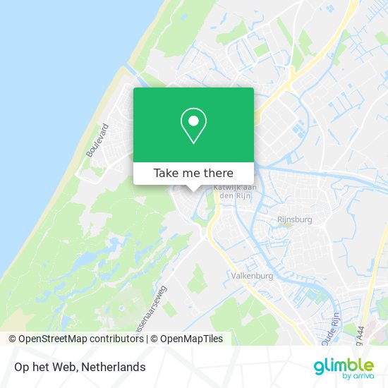 Op het Web map