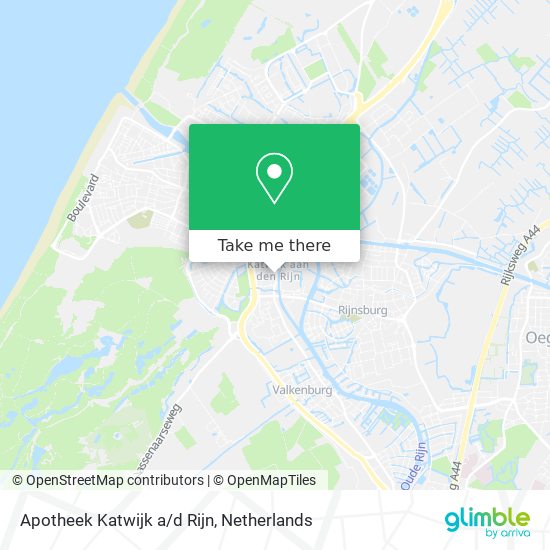 Apotheek Katwijk a/d Rijn map