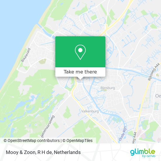 Mooy & Zoon, R H de map