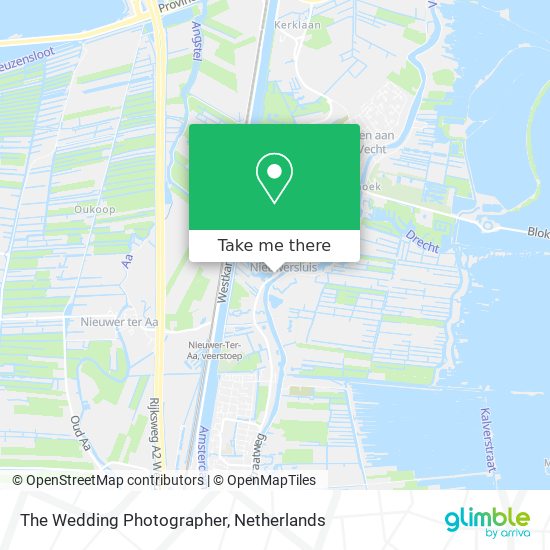 The Wedding Photographer map