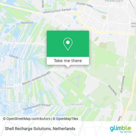 Shell Recharge Solutions map