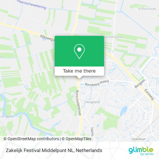 Zakelijk Festival Middelpunt NL map