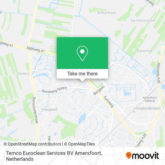 Temco Euroclean Services BV Amersfoort map