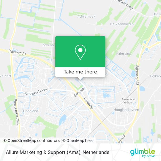 Allure Marketing & Support (Ams) Karte