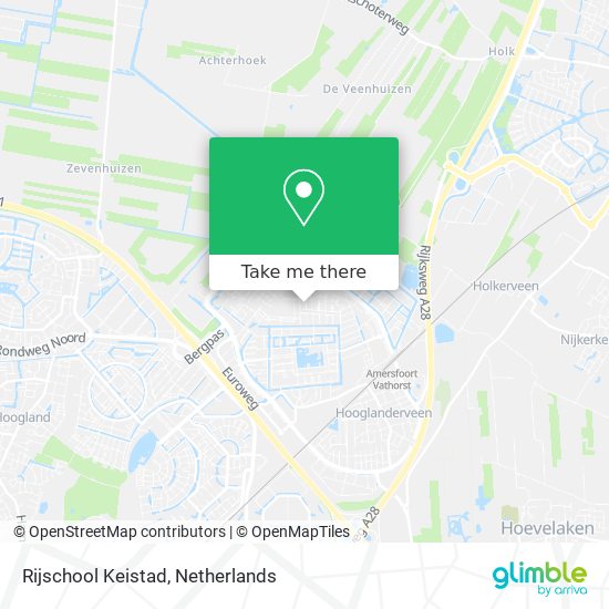 Rijschool Keistad map